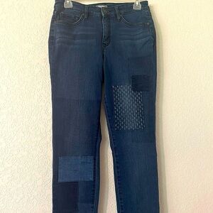 Martha Stewart kneepatch skinny jean